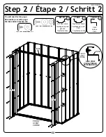 Preview for 22 page of ShelterLogic Spacemaker PS53EU Owner'S Manual And Assembly Manual