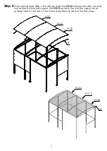 Предварительный просмотр 7 страницы Shelters4Less SR1555 Assembly Instructions Manual