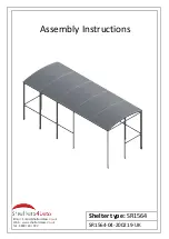 Предварительный просмотр 1 страницы Shelters4Less SR1564 Assembly Instructions Manual