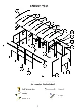 Предварительный просмотр 2 страницы Shelters4Less SR1564 Assembly Instructions Manual