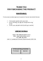 Preview for 12 page of Shelters4Less SR1586 Assembly Instructions Manual