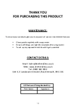 Preview for 12 page of Shelters4Less SR1602 Assembly Instructions Manual