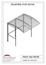 Preview for 1 page of Shelters4Less SR1604 Assembly Instruction Manual