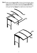 Предварительный просмотр 7 страницы Shelters4Less SR1604 Assembly Instruction Manual