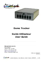 shelyak Dome Tracker PF0004 User Manual preview