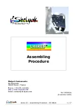 Preview for 1 page of shelyak LHIRES III Assembling Procedure