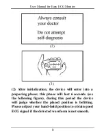 Предварительный просмотр 14 страницы Shenzhen Creative Industry Co. Easy ECG User Manual