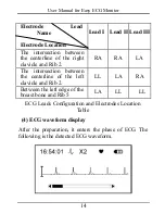 Предварительный просмотр 20 страницы Shenzhen Creative Industry Co. Easy ECG User Manual