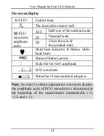 Предварительный просмотр 21 страницы Shenzhen Creative Industry Co. Easy ECG User Manual