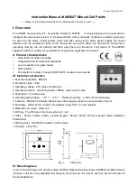 SHENZHEN FANHAI SANJIANG ELECTRONICS A9060T Instruction Manual preview