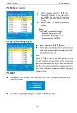 Preview for 21 page of Shenzhen Kinan Technology XW1604 User Manual