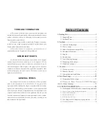 Предварительный просмотр 3 страницы Shenzhen Mele Digital technology CHD-6 User Manual