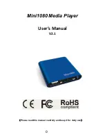 Shenzhen Minitimes Mini1080 User Manual preview