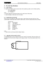 Предварительный просмотр 7 страницы Shenzhen TOPWAY LMB162ABC User Manual