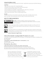 Preview for 3 page of Shenzhen Vanke Loudspeaker Products M5200B User Manual