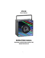 Shenzhen Xinhuamei Electronics BTS-566 Instruction Manual preview