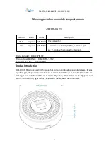 Shenzhen Yongchangda Electronics OJB-CR701-YZ Quick Start Manual preview
