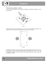 Предварительный просмотр 10 страницы Shenzhen Aardwolf Optima 10X User Manual