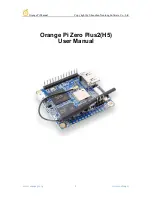 Preview for 1 page of Shenzhen Orange Pi Zero Plus2 User Manual