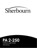 Preview for 1 page of Sherbourn PA 2-250 User Manual