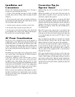 Preview for 7 page of Sherbourn PT-7020A Owner'S Manual