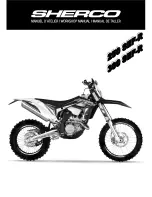 SHERCO 250 SEF/R Workshop Manual предпросмотр