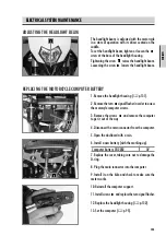 Предварительный просмотр 133 страницы SHERCO 250 SEF RACING Owner'S Manual