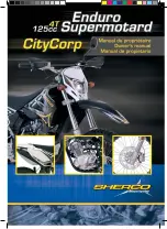 Preview for 1 page of SHERCO CityCorp Enduro Supermotard 4T 125CC Owner'S Manual