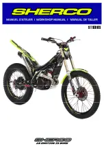 SHERCO ST 125 Workshop Manual предпросмотр