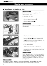 Preview for 63 page of SHERCO XY 125 Owner'S Manual