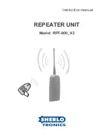 Предварительный просмотр 1 страницы Sherlotronics RPT-800_V2 Instruction Manual