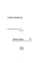 SHERMAN-profi ARC 250C User Manual preview