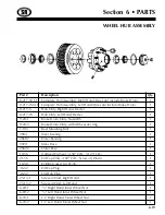 Предварительный просмотр 55 страницы Sherman + Reilly PLW-250-4-T Operation, Service, & Parts