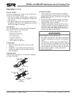 Предварительный просмотр 7 страницы Sherman + Reilly SRK6X Operation Manual