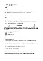 Preview for 2 page of Sherman Workshop MMA 200 User Manual