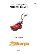 Sherpa MHR 550 BRAVO User Manual preview