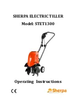 Preview for 1 page of Sherpa STET1300 Operating Instructions Manual