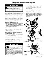 Предварительный просмотр 21 страницы Sherwin-Williams 820-169 Series B Owner'S Manual