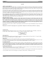 Preview for 4 page of Sherwood Scuba SAGE Manual