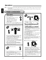 Preview for 22 page of Sherwood Newcastle P-965 Operating Instructions Manual