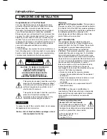 Preview for 3 page of Sherwood Newcastle RX-765 Operating Instructions Manual