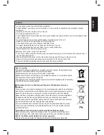 Preview for 3 page of Sherwood RX-4109 Operating Instructions Manual