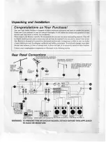 Предварительный просмотр 2 страницы Sherwood S-2620CP Operating Instructions Manual