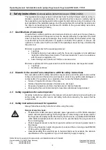 Preview for 5 page of SHG TEGERNSEE Operating Manual