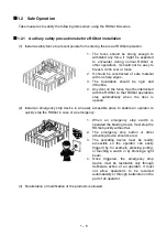 Предварительный просмотр 20 страницы Shibaura CA20-M10 Operating Manual