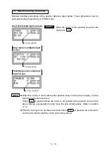 Предварительный просмотр 73 страницы Shibaura CA20-M10 Operating Manual