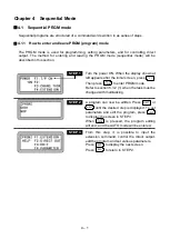 Предварительный просмотр 85 страницы Shibaura CA20-M10 Operating Manual