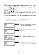 Предварительный просмотр 98 страницы Shibaura CA20-M10 Operating Manual