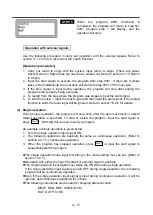 Предварительный просмотр 101 страницы Shibaura CA20-M10 Operating Manual