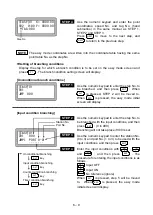 Предварительный просмотр 121 страницы Shibaura CA20-M10 Operating Manual